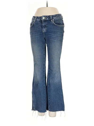Pre-owned Free People Jeans In Blue