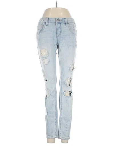 Pre-owned Free People Jeans In Blue