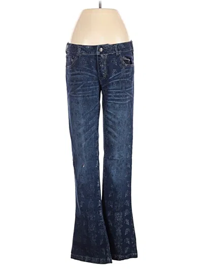 Pre-owned Free People Jeans In Blue