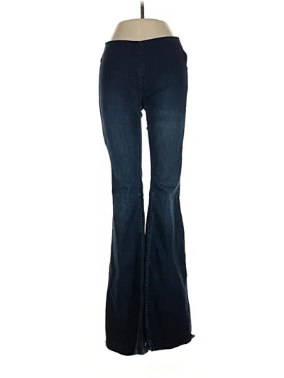 Pre-owned Free People Jeans In Blue