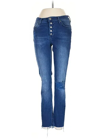 Pre-owned Free People Jeans In Blue