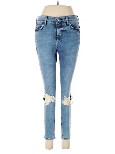 Pre-owned Free People Jeans In Blue