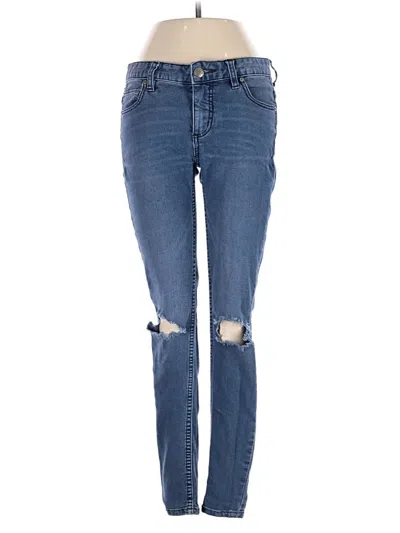 Pre-owned Free People Jeans In Blue
