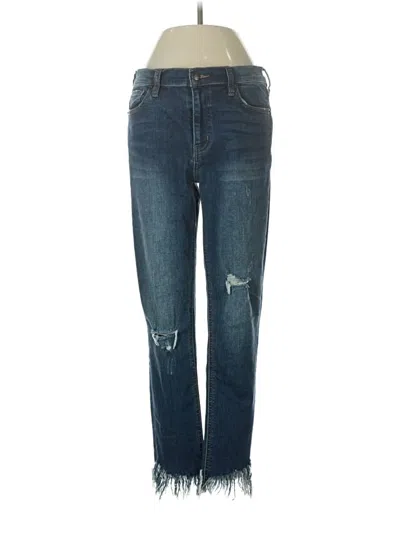 Pre-owned Free People Jeans In Blue