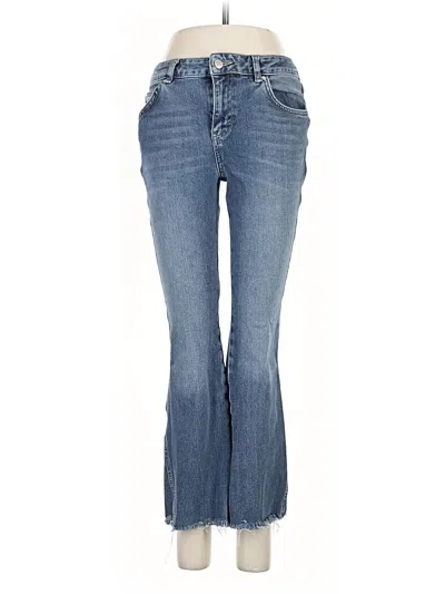 Pre-owned Free People Jeans In Blue