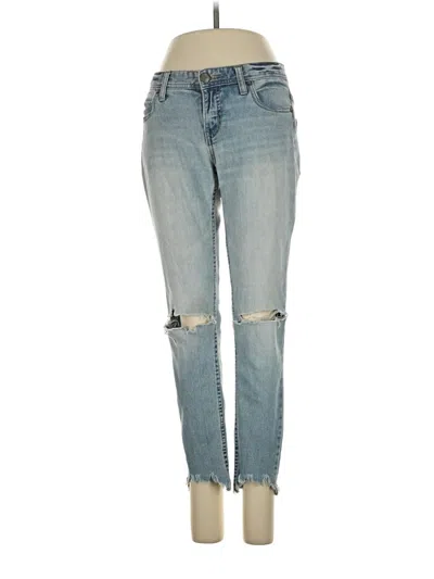 Pre-owned Free People Jeans In Blue