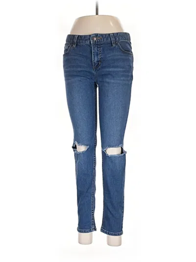 Pre-owned Free People Jeans In Blue