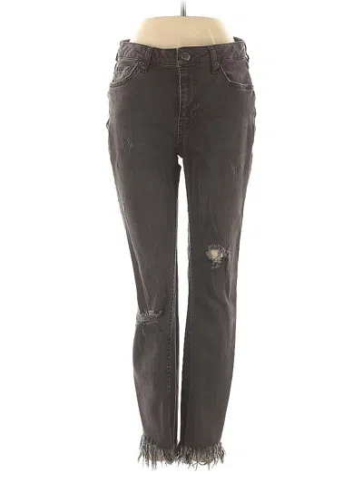 Pre-owned Free People Jeans In Gray