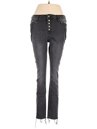 Pre-owned Free People Jeans In Gray