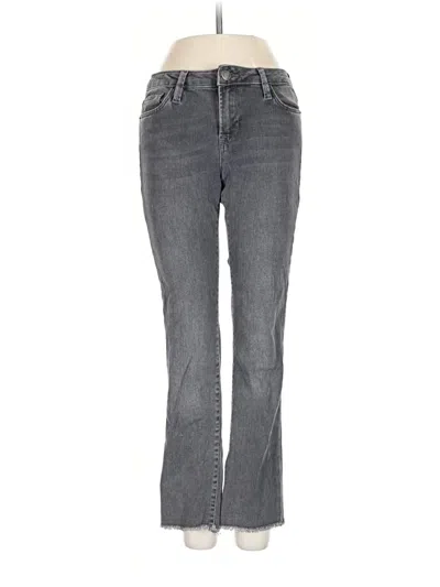 Pre-owned Free People Jeans In Gray