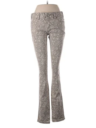 Pre-owned Free People Jeans In Gray