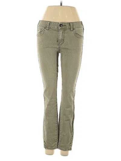 Pre-owned Free People Jeans In Green