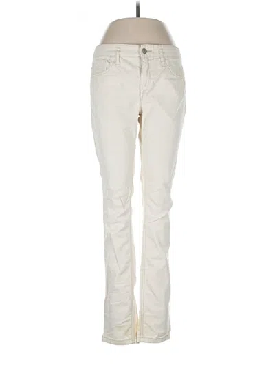 Pre-owned Free People Jeans In Ivory
