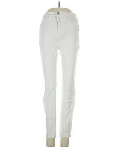 Pre-owned Free People Jeans In Ivory