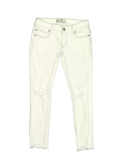 Pre-owned Free People Jeans In White