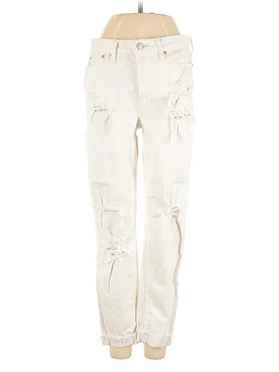 Pre-owned Free People Jeans In White