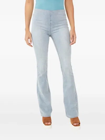 Free People Jenny High-rise Jeans In Blue