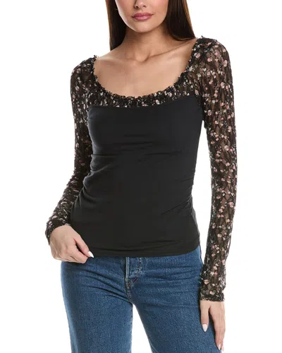 Free People Josie Top In Black