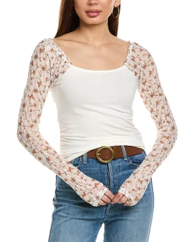 Free People Josie Top In White