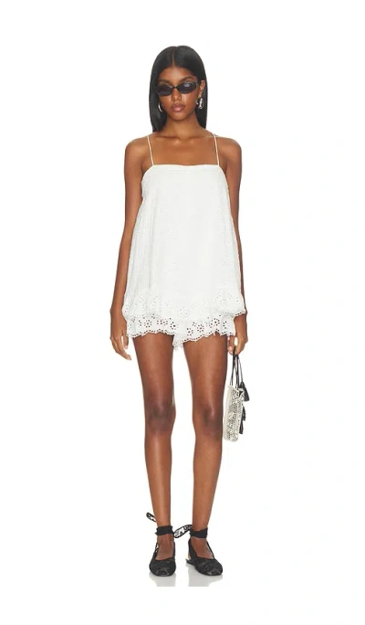 Free People Joy Ride Romper In Clean Ivory