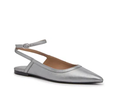 Free People Jules Flat In Metallic
