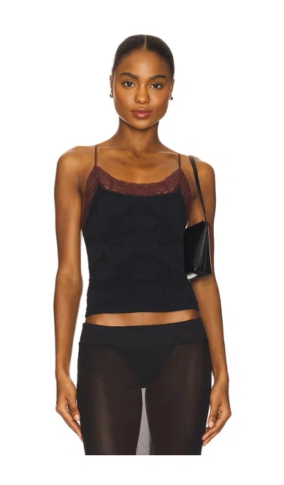 Free People Jules Seamless Cami In Black
