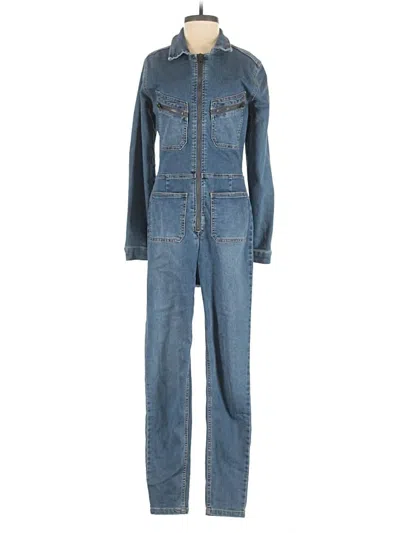 Pre-owned Free People Jumpsuit In Blue