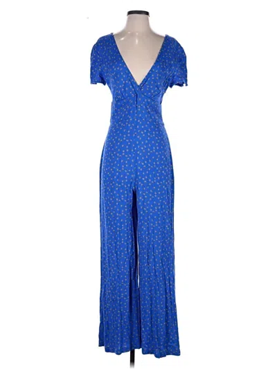 Pre-owned Free People Jumpsuit In Blue