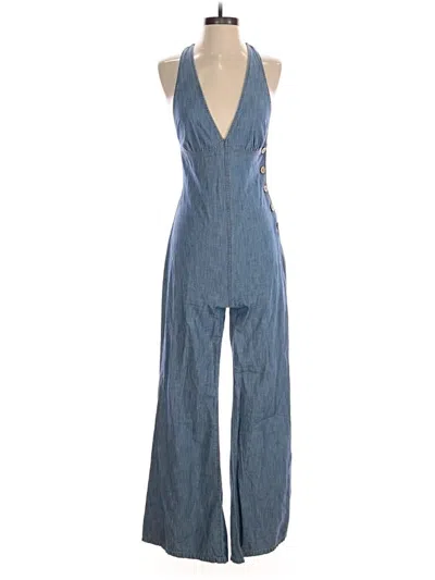 Pre-owned Free People Jumpsuit In Blue