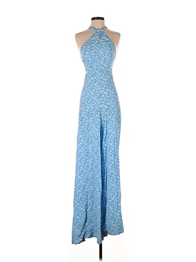 Pre-owned Free People Jumpsuit In Blue