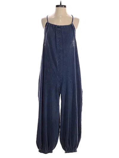 Pre-owned Free People Jumpsuit In Blue