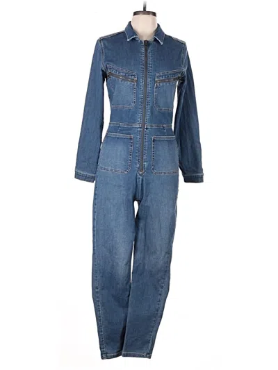 Pre-owned Free People Jumpsuit In Blue