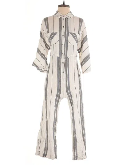 Pre-owned Free People Jumpsuit In Gray