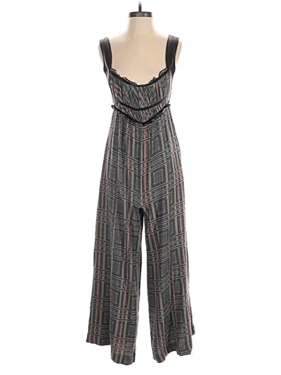 Pre-owned Free People Jumpsuit In Gray
