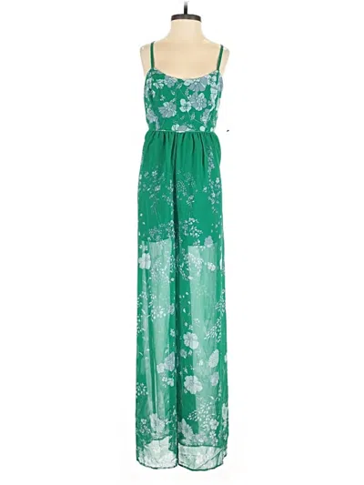 Pre-owned Free People Jumpsuit In Green