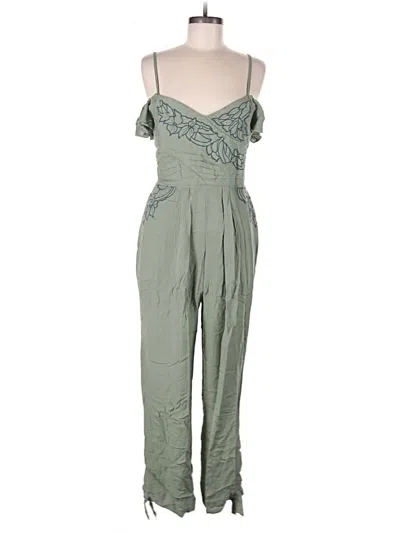 Pre-owned Free People Jumpsuit In Green