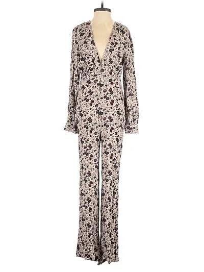 Pre-owned Free People Jumpsuit In Ivory