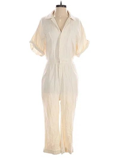 Pre-owned Free People Jumpsuit In Ivory