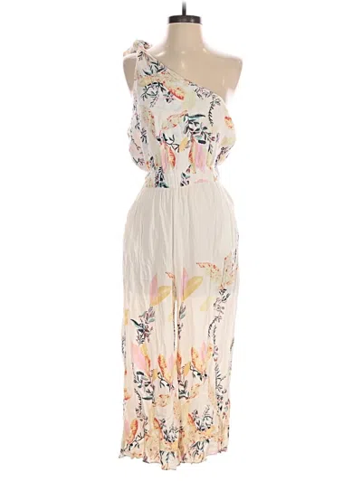 Pre-owned Free People Jumpsuit In Ivory