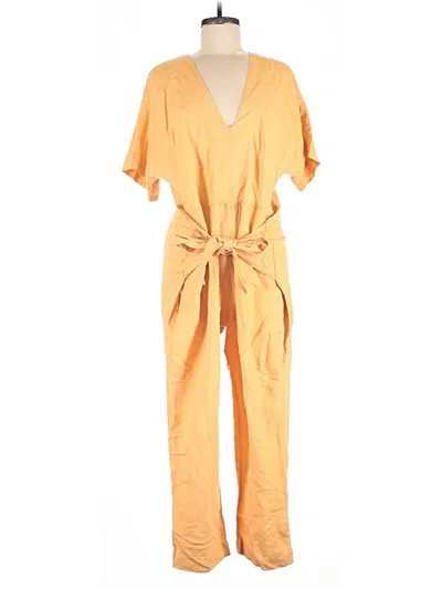 Pre-owned Free People Jumpsuit In Orange