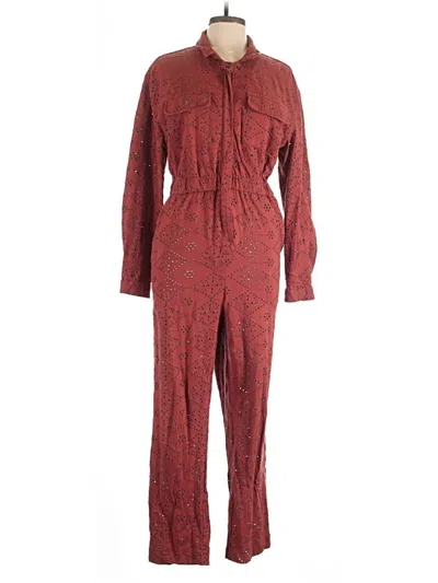 Pre-owned Free People Jumpsuit In Red