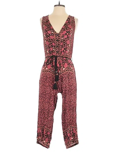 Pre-owned Free People Jumpsuit In Red