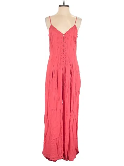 Pre-owned Free People Jumpsuit In Red