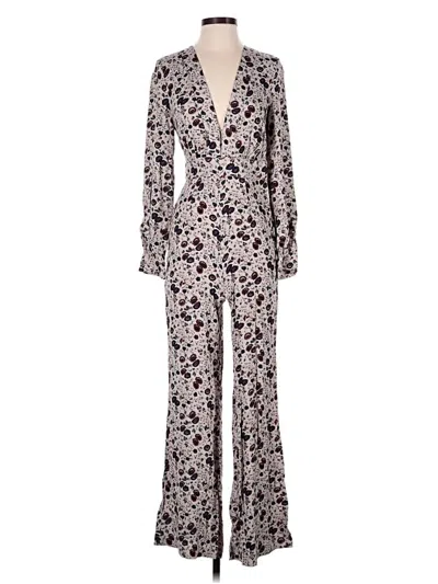 Pre-owned Free People Jumpsuit In Silver