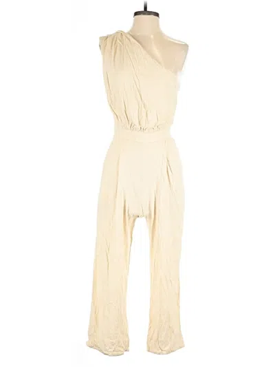 Pre-owned Free People Jumpsuit In White