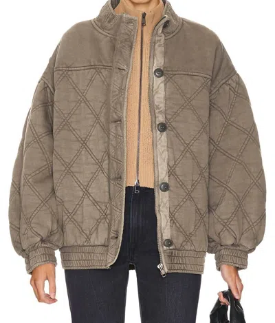 Free People Juno Jacket In Laurel Oak In Multi
