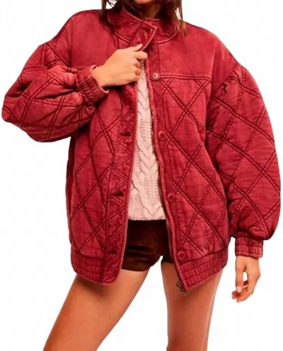 FREE PEOPLE JUNO JACKET IN PORT