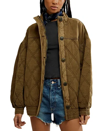 Free People Juno Jacket In Laurel Oak