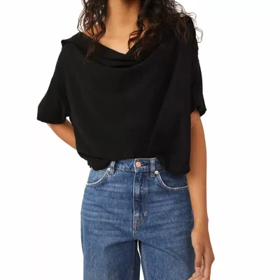 Free People Just Chill Tee In Black