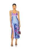 Free People Just Dreamy Maxi Slip Dress In Blue